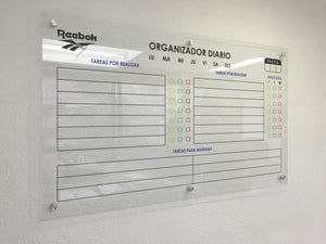 Organizador de Cristal Grande 120x240