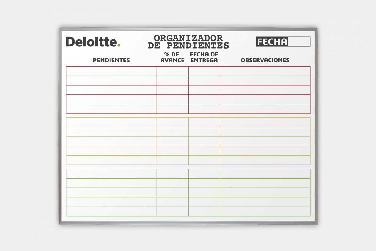 Organizador de Pared Magnético Grande 120x240